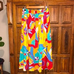 Beautiful Vintage Day at the Beach Skirt